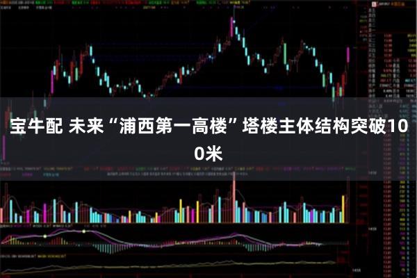 宝牛配 未来“浦西第一高楼”塔楼主体结构突破100米